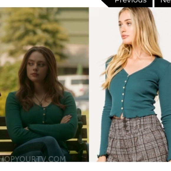 Sky and Sparrow Sweaters - Hope Mikaelson’s Sky and Sparrow Top